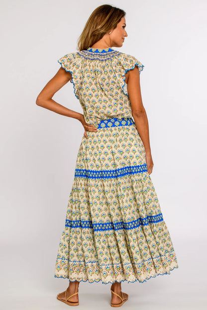 Mae Skirt in Tulip Ivory by Elizabeth James