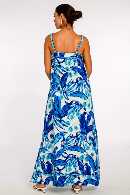 Betsy Maxi Dress in sway print by Elizabeth James