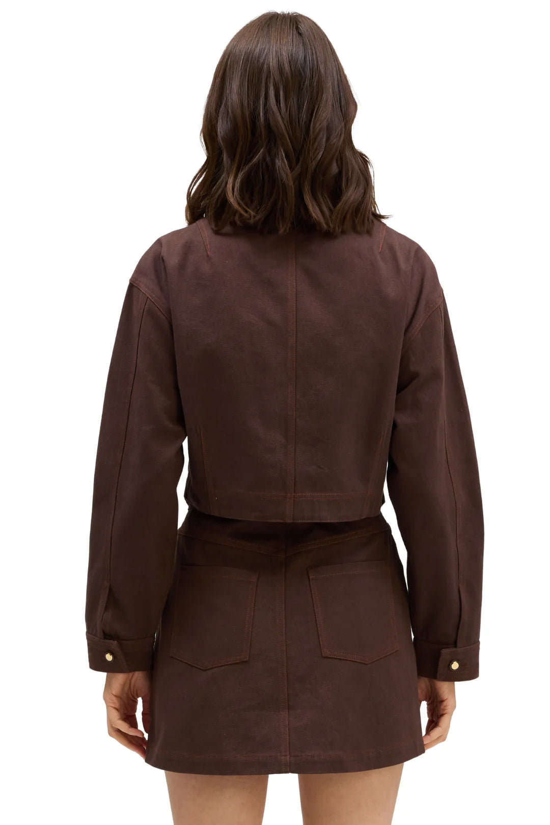 Elsa Jacket in espresso by Allison