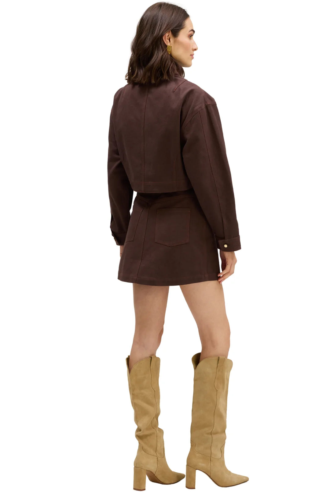 Elsa Jacket in espresso by Allison