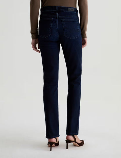 Mari Mid Rise Slim Straight Jean in 3 years gravity by AG