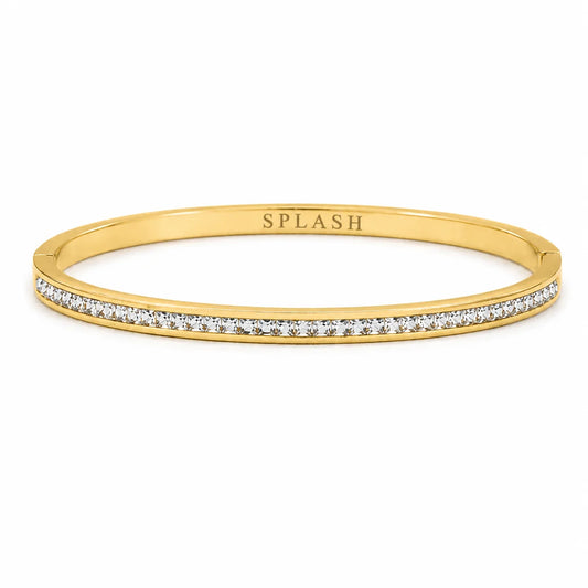 Enchanted Bangle Bracelet in gold by Splash