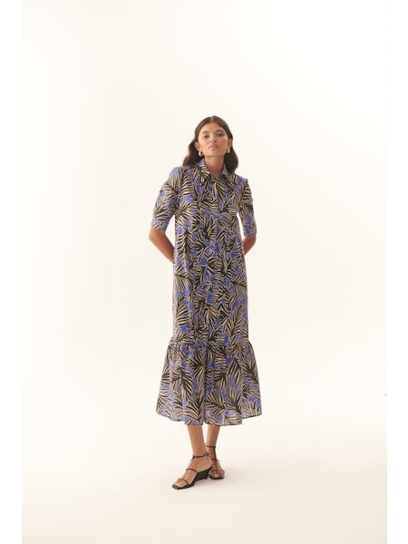 Mabel Dress in multi by Exquise