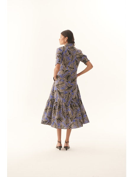 Mabel Dress in multi by Exquise