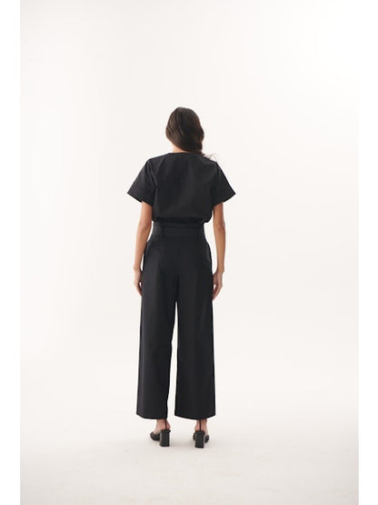 Lauren Pants in black by Exquise