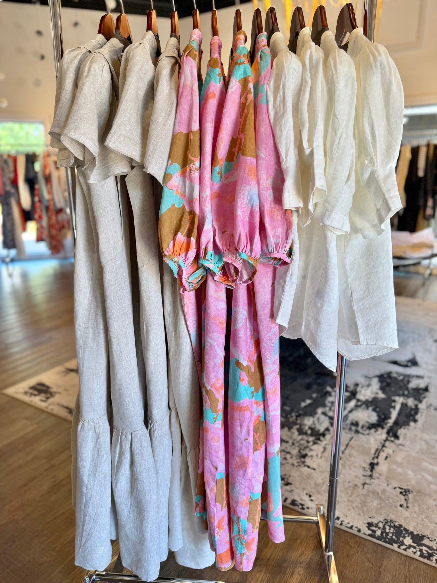 chinese dress ladies Aqua Blu Willow Lily Maxi Dress