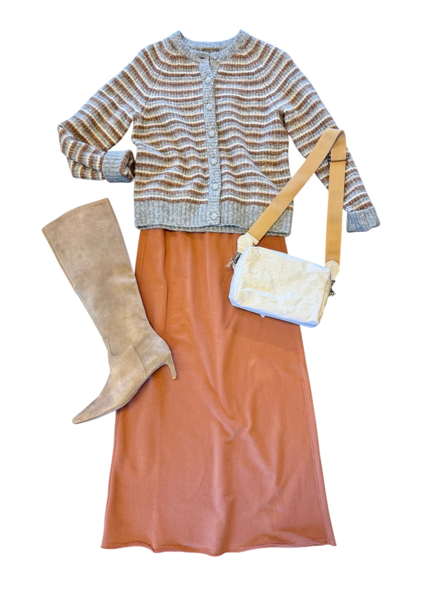 Terry Skirt in carob by Lilla P