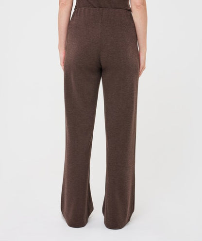 Knit Trousers in cacao by Esqualo