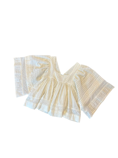 Patricie Blouse in creme by FRNCH