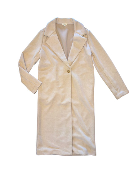 Rowan Long Coat with Pockets in natural by Dylan