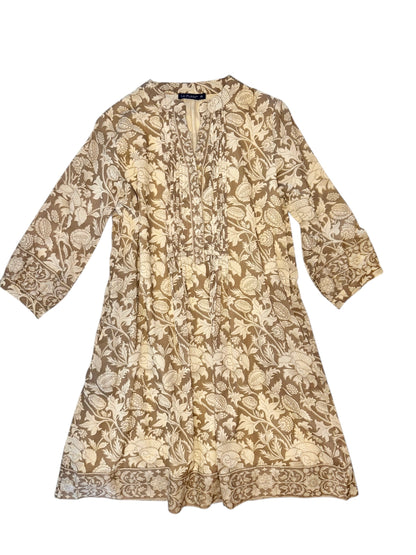 Maye Dynamic Floral Dress in natural birch by La Plage
