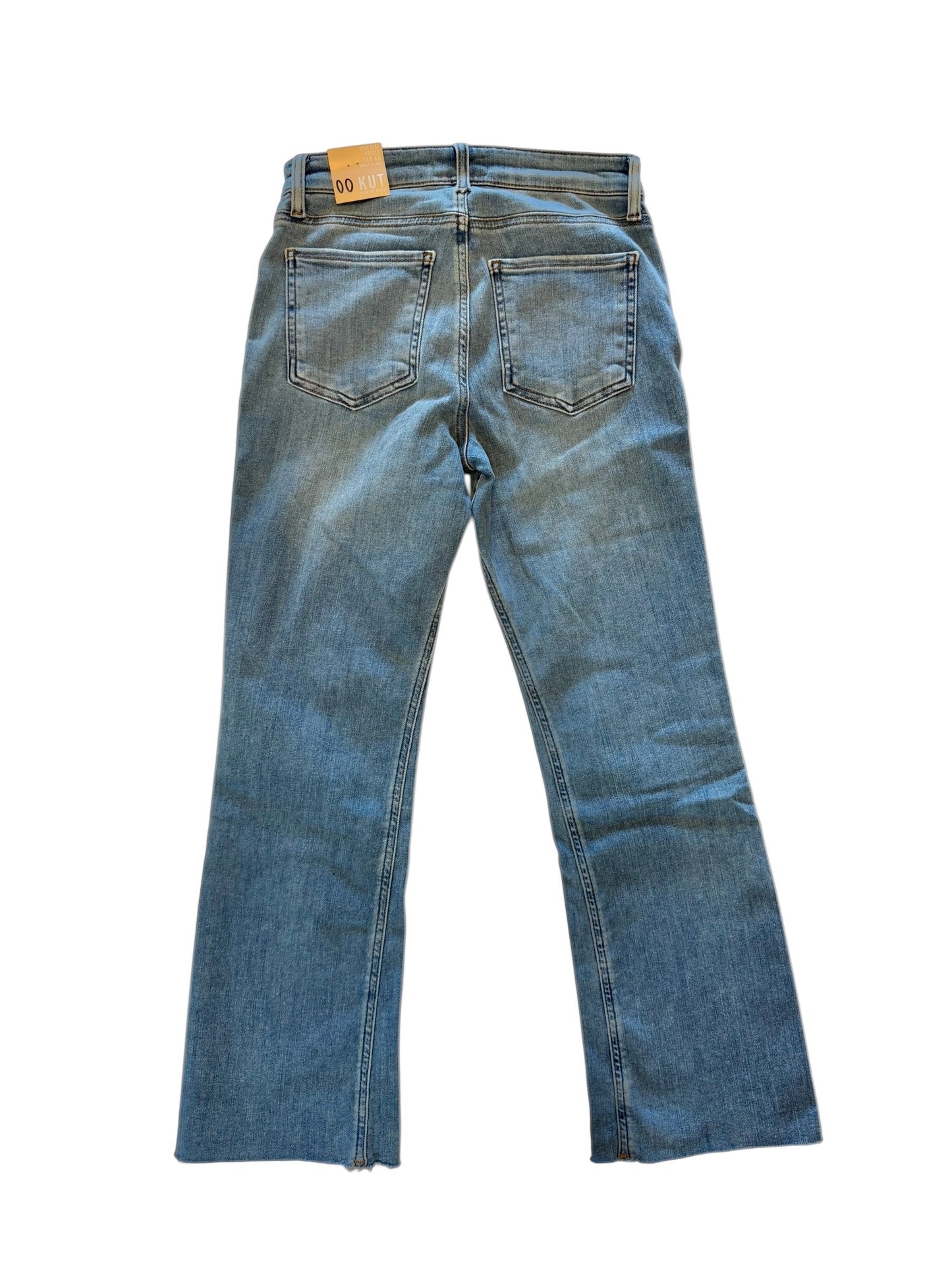 Kelsey High Rise Flare with Inset Leg in amaze by KUT