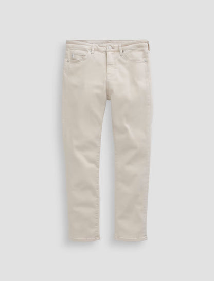 Mari High Rise Slim Straight Crop in pumice by AG