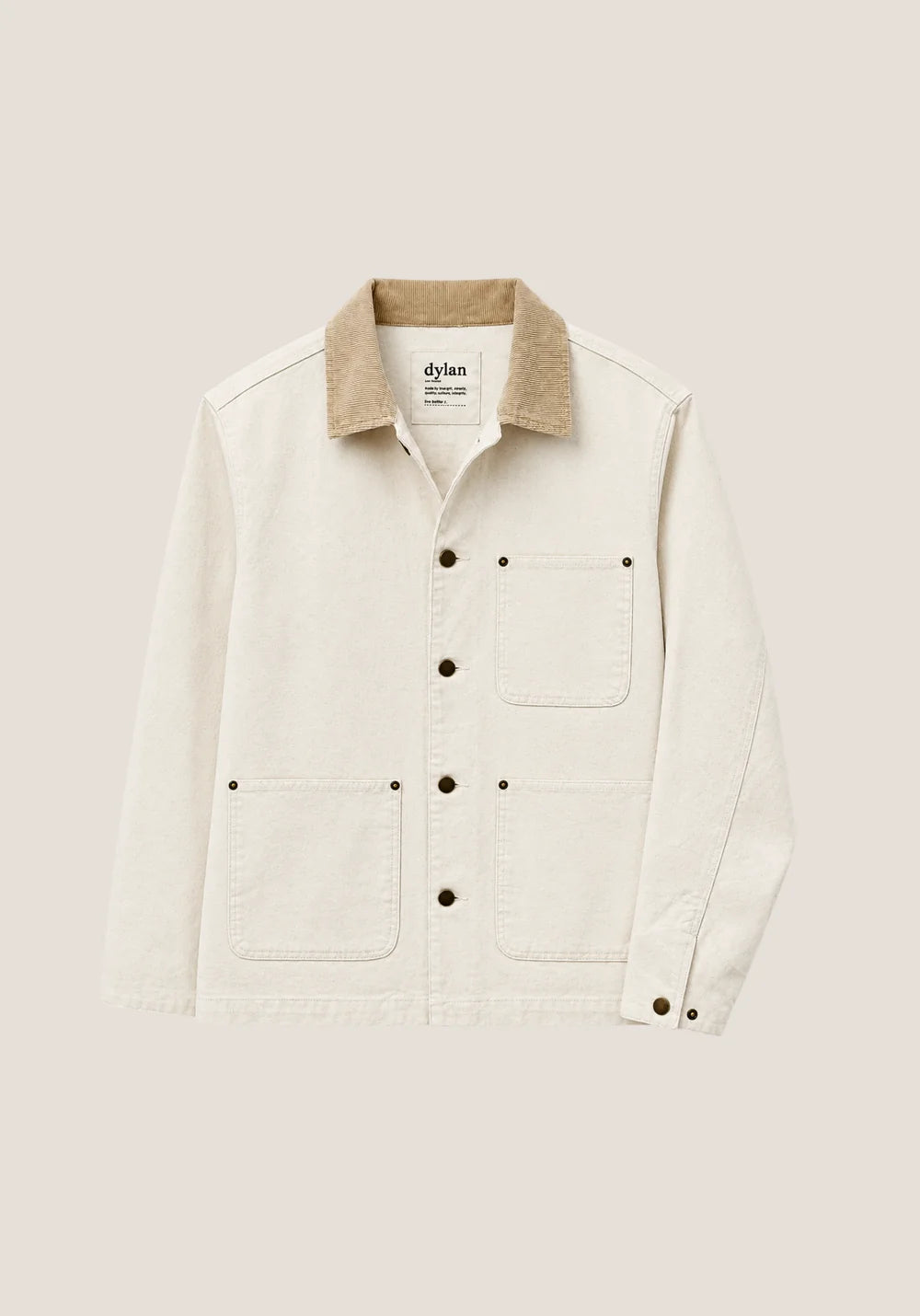 Billie Barn Jacket in natural by Dylan