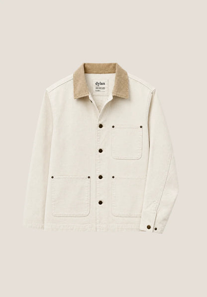 Billie Barn Jacket in natural by Dylan