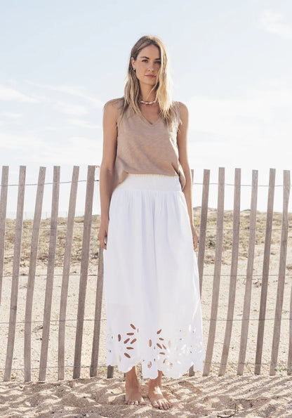 Anna Skirt in white by Dylan