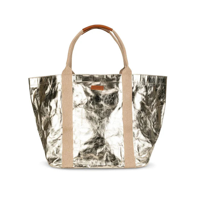 Giulia Carryall Tote Small Bag in Platino by Uashmama