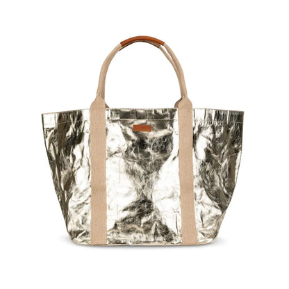 Giulia Carryall Tote Small Bag in Platino by Uashmama