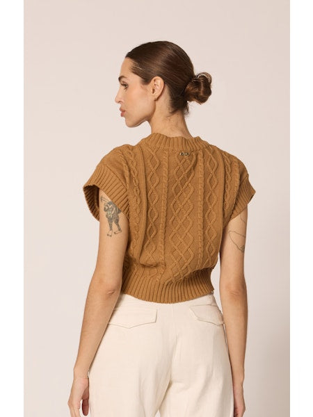 Gigi Sweater in Tan by Cleobella