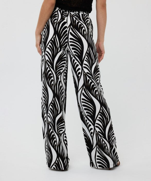 Summer Vibes Trousers black/white by Esqualo