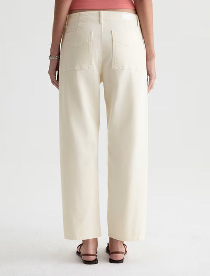 Analeigh Mid Rise Utility Jeans in opal stone by AG