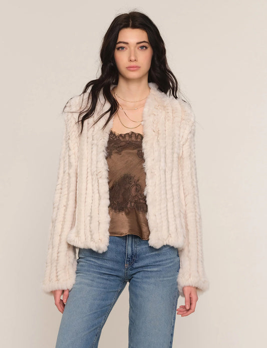 Rosa Jacket in sugar by Heartloom