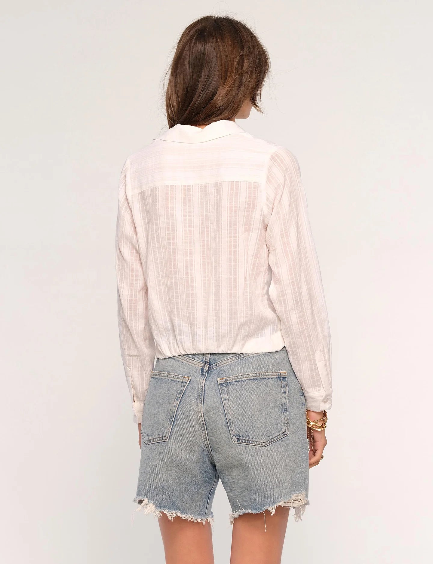 Paige Twist Front Top in paper by Heartloom