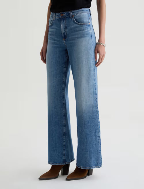 Saige High Rise Wide Leg in american west by AG