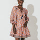 Jaclyn Mini Dress in asilah print by Cleobella