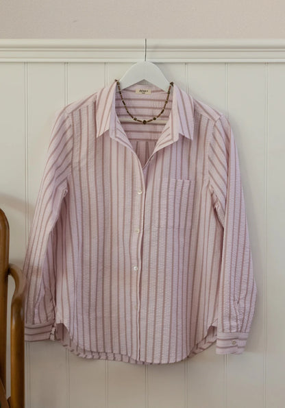 Jessie 1 Pocket Shirt in petal by Dylan