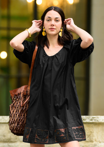 Judy Mini Dress in black by Grace and Bardot