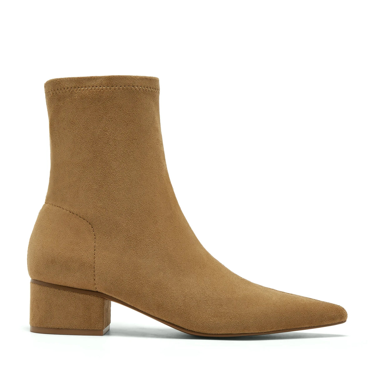 Kali Suede Bootie in desert by Silent D