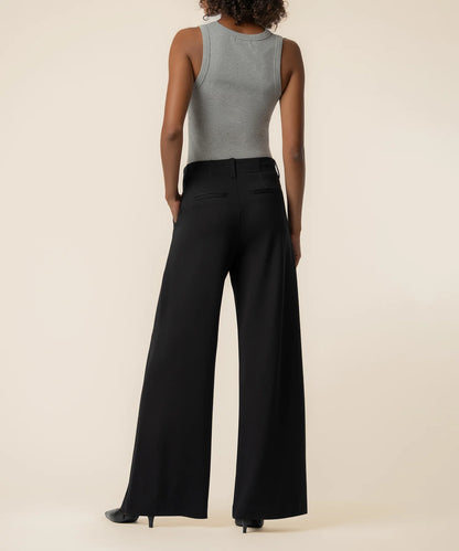 Cheryl Super High Rise Wide Leg in black by KUT