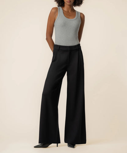 Cheryl Super High Rise Wide Leg in black by KUT