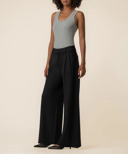 Cheryl Super High Rise Wide Leg in black by KUT
