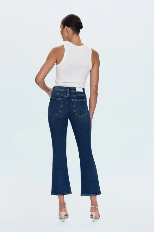 Lennon High Rise Crop Boot in BRDWY by Pistola