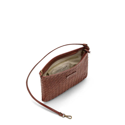 Lola Woven Bag in chocolate by Uashmama