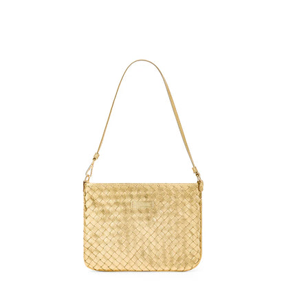 Lola Woven Bag in gold by Uashmama