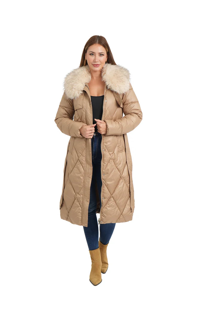 Felix Coat in camel by Lovetoken