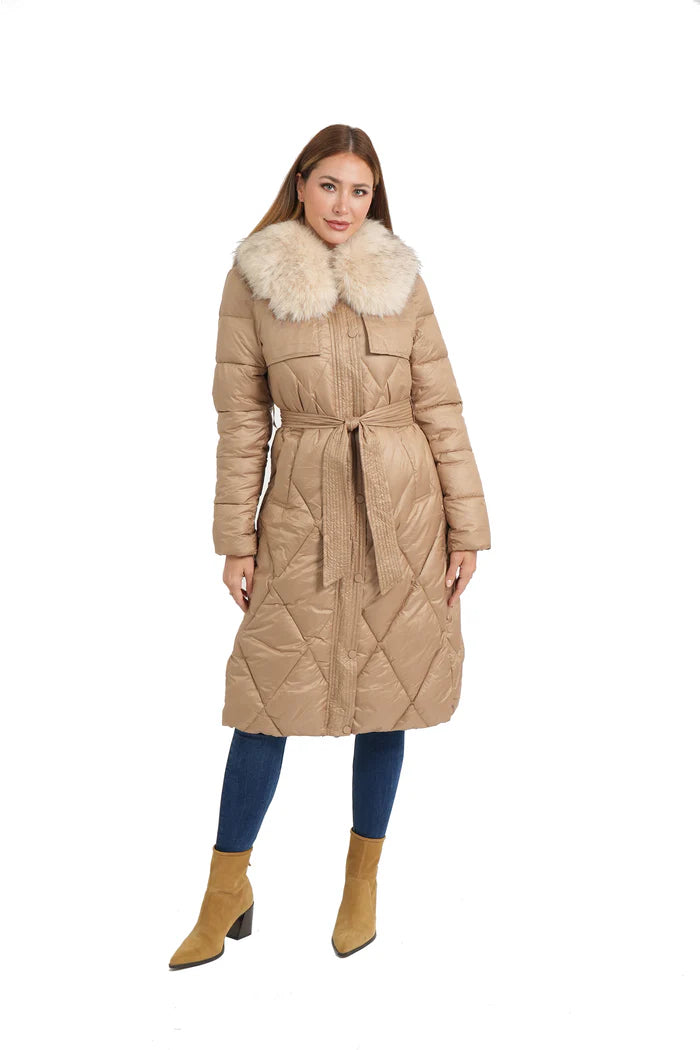 Felix Coat in camel by Lovetoken