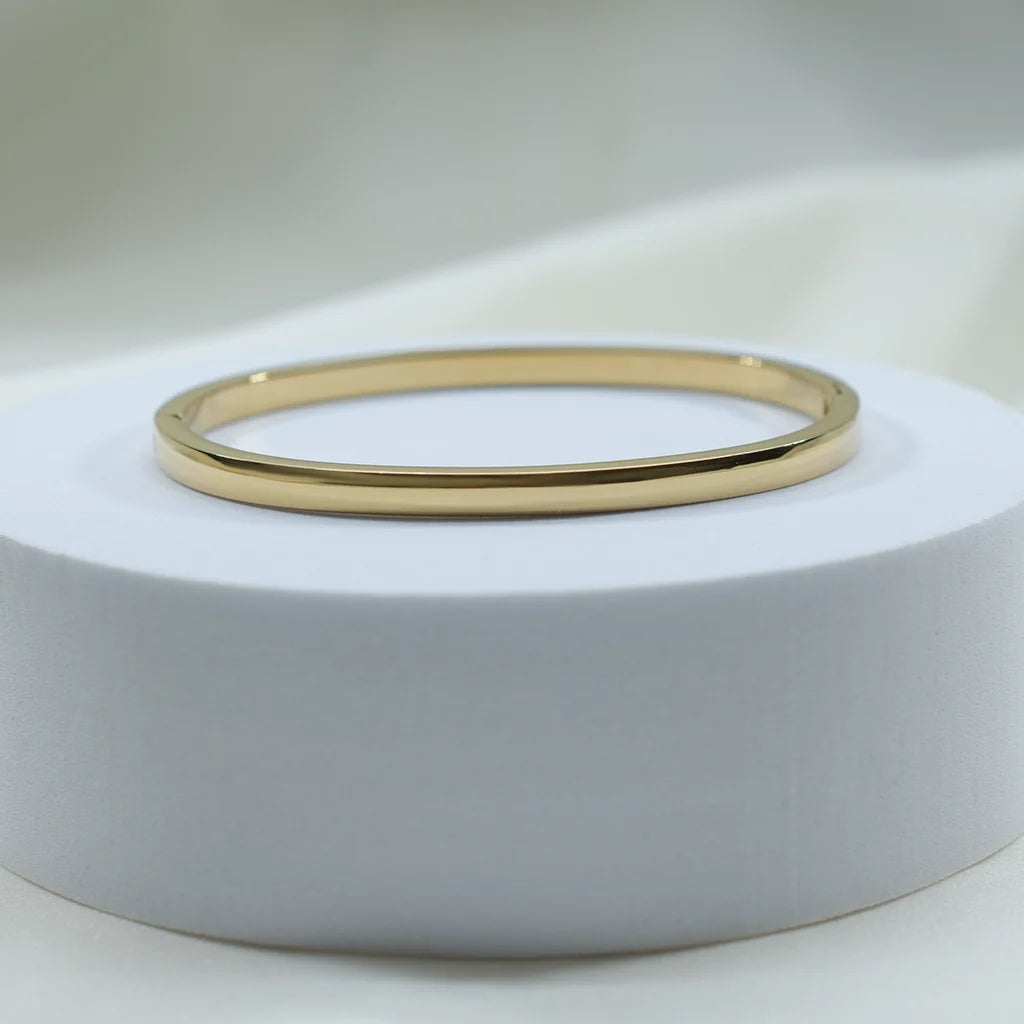Last Dance Bangle 4mm Bracelet in gold by Splash
