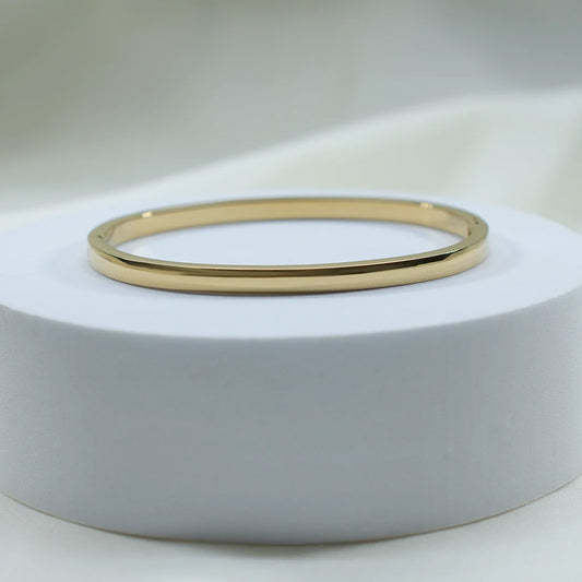 Last Dance Bangle 4mm Bracelet in gold by Splash