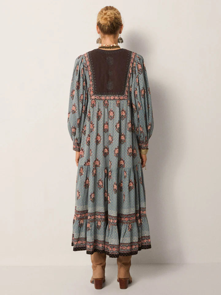 Allegra Dress in cerulean mist by Maison Hotel