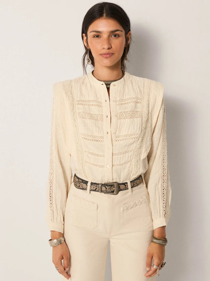 Blanca Blouse in romantic dream by Maison Hotel