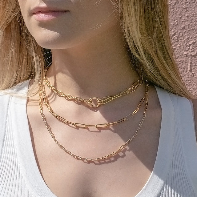 Musha Necklace in gold by Splash