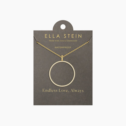 You Are My Everything Pendant Necklace in gold by Ella Stein