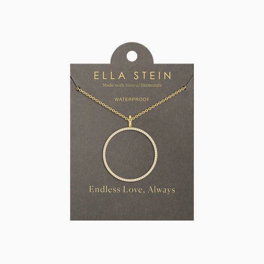 You Are My Everything Pendant Necklace in gold by Ella Stein