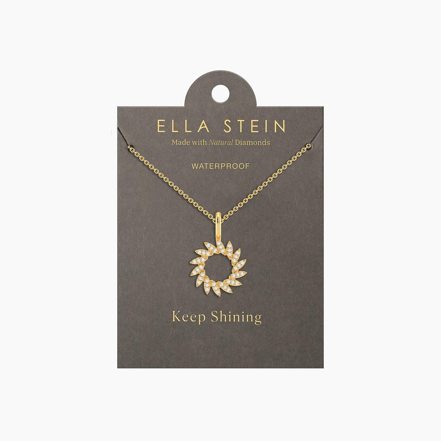 Sunny Daze Pendant Necklace in gold by Ella Stein