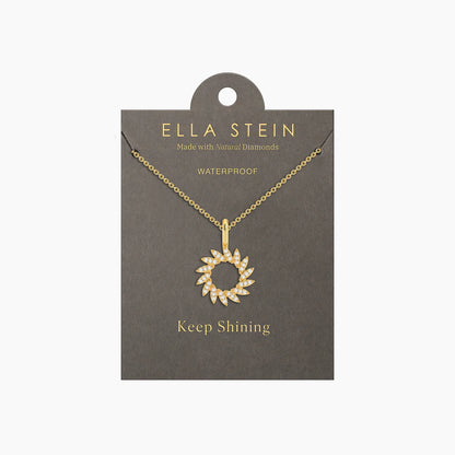 Sunny Daze Pendant Necklace in gold by Ella Stein