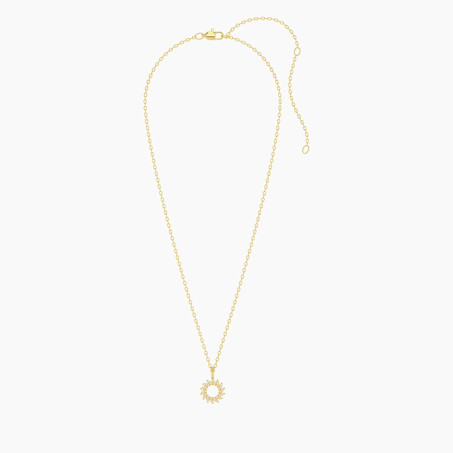 Sunny Daze Pendant Necklace in gold by Ella Stein
